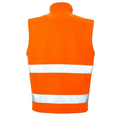 SAFE-GUARD by Result Unisex Adult Softshell Printable Gilet