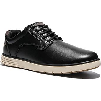 HOMEHOT Mens Loafer Casual Lace Up Oxfords Shoes Comfortable for Business Travel Work
