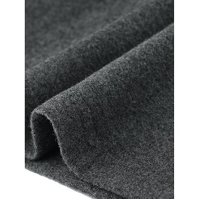 Turtleneck Blouse for Women's Long Sleeve Casual Pullover Fall Winter Draped Cowl Neck T-Shirts Top