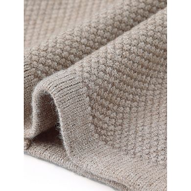 Cardigan Sweater for Women's V Neck Button Down Casual Long Sleeve Open Front Sweaters with Pockets