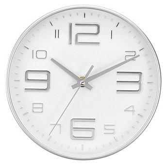1 pc Wall Clocks, 3D Numbers Round Wall Clocks