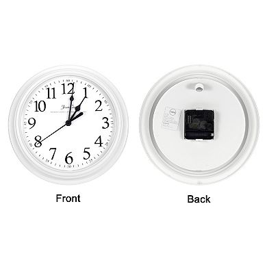 1Pc Quartz Battery Operated Silent Round Wall Clock