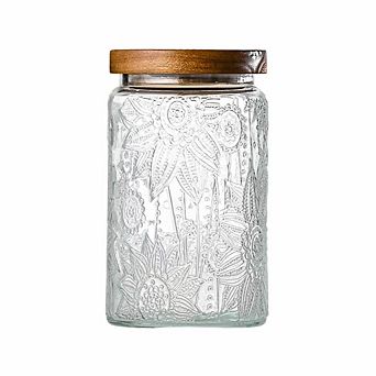 32oz Vintage Glass Storage Jar with Airtight Lid