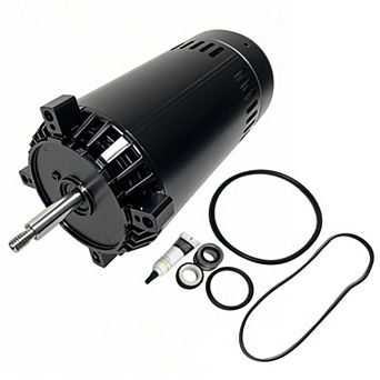1 Hp Up Rated Swimming Pool Pump Motor Kit 3450RPM 115230V Fits 56J Frame 2 pc