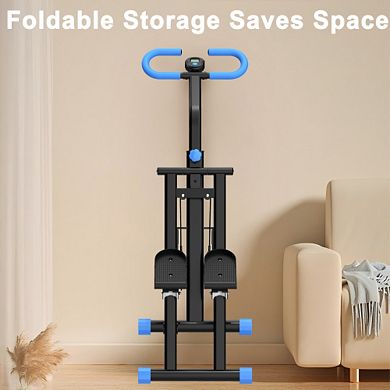 WOW PIONEER Upgraded Vertical Climber Workout Machine for Full-Body Exercise with Stable Frame