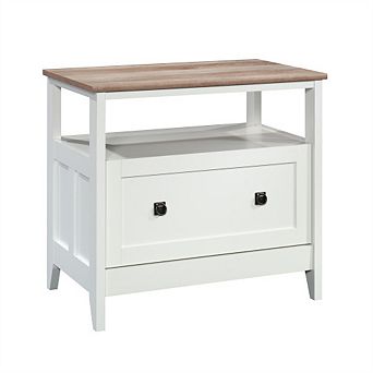 Lateral File Cabinet - Large Drawer, Matte Finish, Full-Extension Slides, Open Shelf, 29.25" Tall