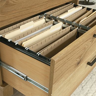 Lateral Storage File Cabinet, 2 Drawers with Full-Extension Slides & Safety Interlock,29.76"Tall