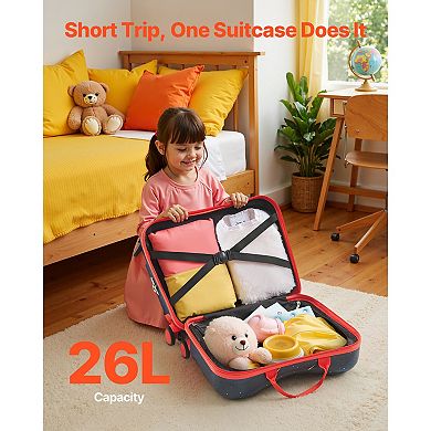 Ride-on Luggage 18-in. Carry-On Scooter Suitcase