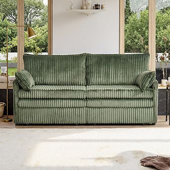 3-In-1 Convertible Sofa Bed With Usb & Side Pockets, Pull-Out Couch