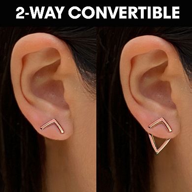 TRILL 2-WAY CONVERTIBLE WISHBONE STUDS