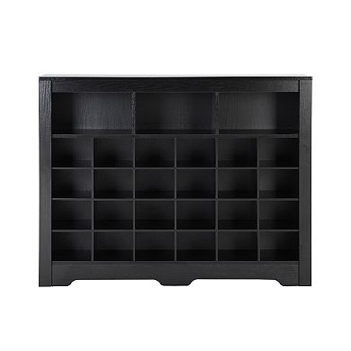 KTMBDW 5-Tier Storage Shoe Cabinet for Entryway, Modern Shoe Rack with 24 Cubbies for Hallway