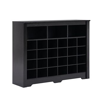 KTMBDW 5 tier Storage Shoe Cabinet for Entryway, Modern Shoe Rack with 24 Cubbies for Hallway