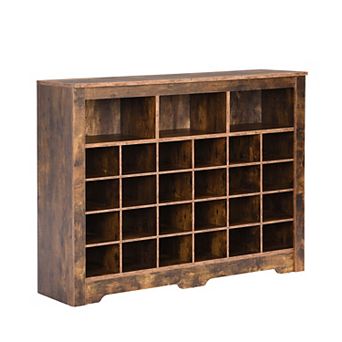 KTMBDW 5 tier Storage Shoe Cabinet for Entryway, Modern Shoe Rack with 24 Cubbies for Hallway