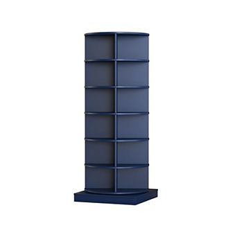 KTMBDW 6 tier Rotating Shoe Rack Tower, Revolving 360 Shoe Rack Storage Round Carousel