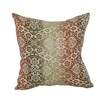 Blazing Needles Square Premium Polyester Outdoor Throw Pillow