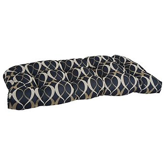 Blazing Needles U-Shaped Premium Outdoor Tufted Settee/Bench Cushion