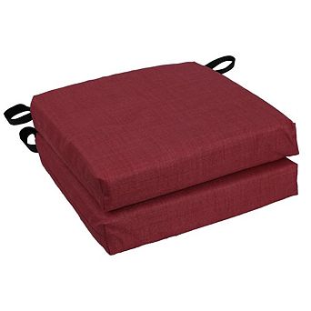 Blazing Needles Outdoor Cushion Set of 2