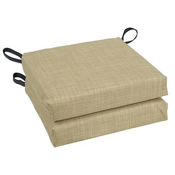 Blazing Needles Outdoor Cushion Set of 2