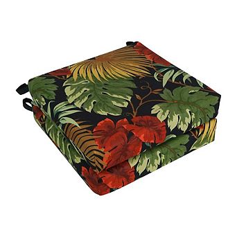 Blazing Needles Outdoor Cushion Set of 2