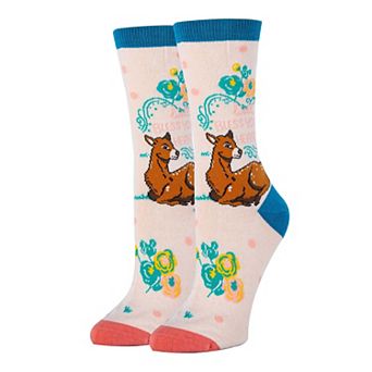 Women's Crew Socks-Bless Ur Heart