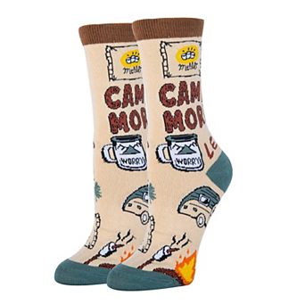 Women's Crew Socks-Camp More