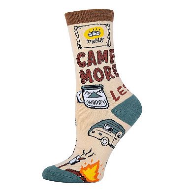 Women's Crew Socks-Camp More