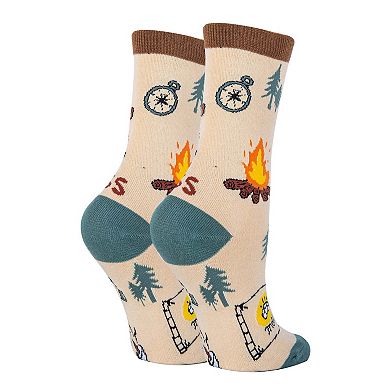 Women's Crew Socks-Camp More