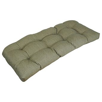 Blazing Needles Premium Olefin Tufted Outdoor Loveseat Cushion