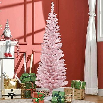5' Artificial Pencil Christmas Tree