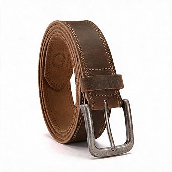 Men's 35mm Genuine Leather Belt For Casual Jeans