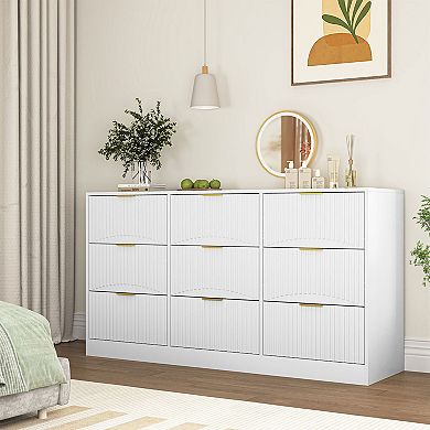 KTMBDW 9 Drawer Dresser for Bedroom