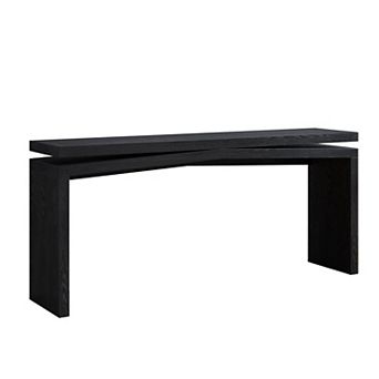 KTMBDW 65-Inch Rustic Wood Console Table, Long Entryway Sofa Table for Living Room, Hallway