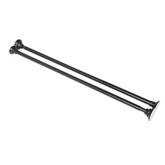 Utopia Alley Adjustable 72-Inch Rust-proof Aluminum Double Shower Curtain Rods, No Drilling