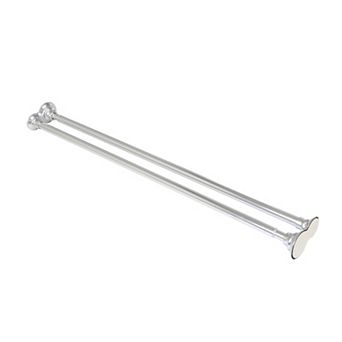 Utopia Alley Adjustable 72-Inch Rust-proof Aluminum Double Shower Curtain Rods, No Drilling