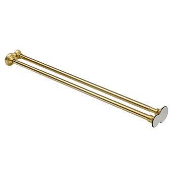 Utopia Alley Adjustable 72-Inch Rust-proof Aluminum Double Shower Curtain Rods, No Drilling