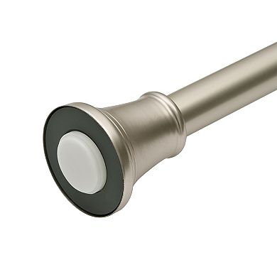 Utopia Alley Adjustable 72-Inch Rust-Proof Aluminum Shower Curtain Tension Rod, No Drill