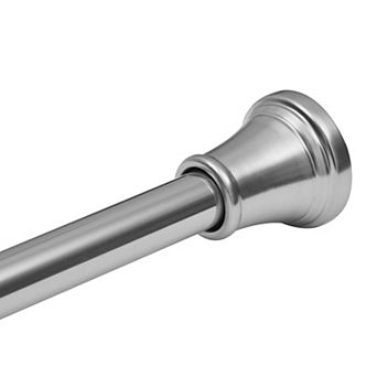Utopia Alley Adjustable 72-Inch Rust-Proof Aluminum Shower Curtain Tension Rod, No Drill