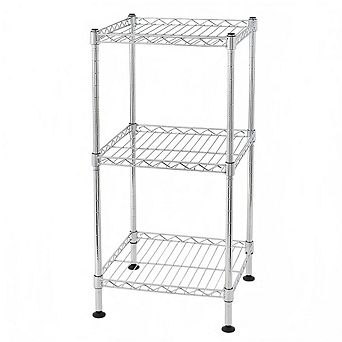 3 tier Steel Wire Shelving Tower