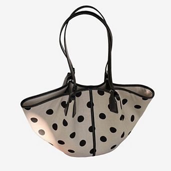 Women’s Linen Tote Bag Magnetic Snap Closure for Everyday Use