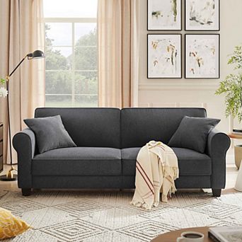86.8" Modern Loveseat Sofa Couch, Upholstered 2-Seater Couch for Living Room Apartment Office
