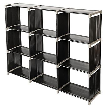 Multifunctional Assembled 3 tier 9 Compartments Storage