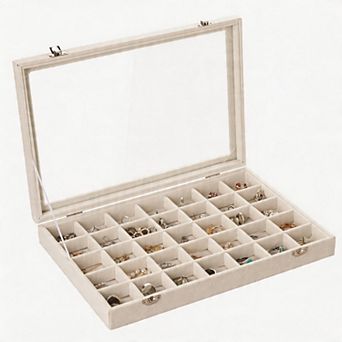 Splendid Frame Velvet Jewelry Tray