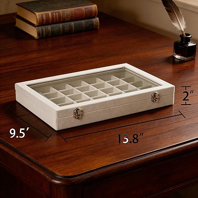 Splendid Frame Velvet Jewelry Tray