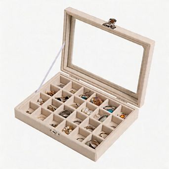 Splendid Frame 24 Grid Jewelry Tray