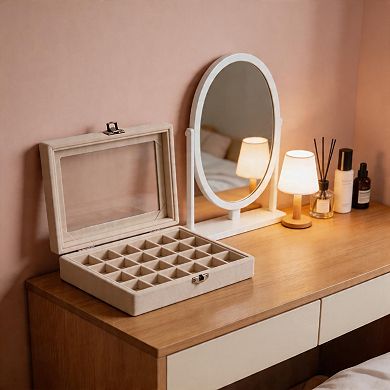 Splendid Frame 24 Grid Jewelry Tray