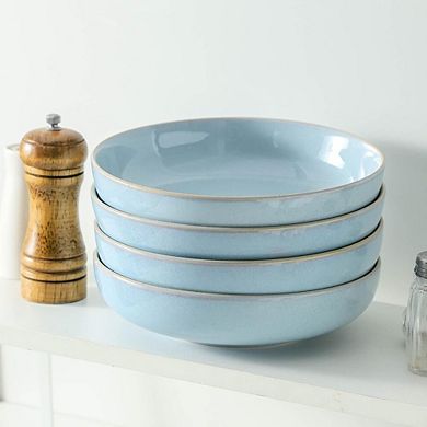 34oz Stoneware Pasta Bowls Set of 4