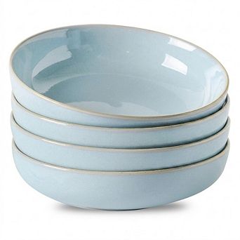 34oz Stoneware Pasta Bowls Set of 4
