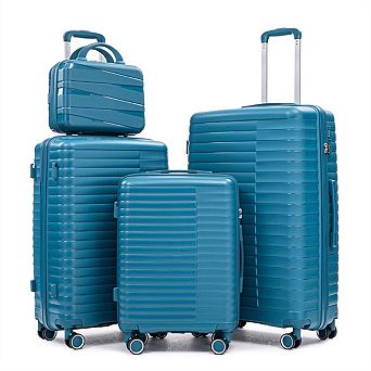 14"/20"/24"/28" 4 Pcs/Set PP Luggage - Spinner Wheels Carry On Suitcase, Pull Rod, Combination Lock