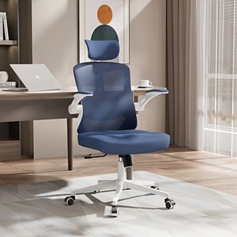 Loheer High Back Ergonomic Mesh Office Chair with Adjustable Headrest and Lumbar Support