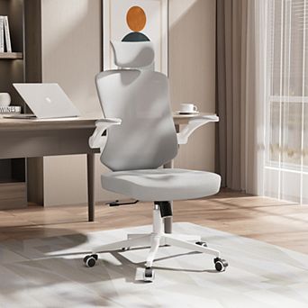 Loheer High Back Ergonomic Mesh Office Chair with Adjustable Headrest and Lumbar Support